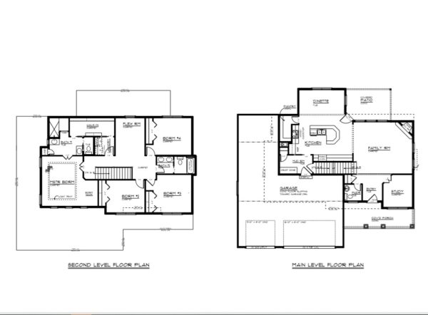 2 story custom home floorplan Omaha